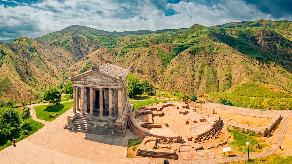 Tempio di Garni in Armenia